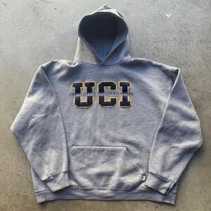 Early 2000s University of California Irvine Russell Hoodie College Sportswear